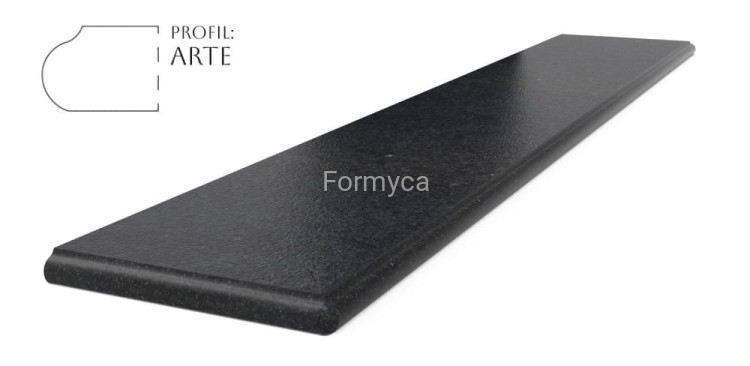 Absolute Black szczotkowany Arte nar. zaokrąglone 3 cm 1000 + opis.jpg