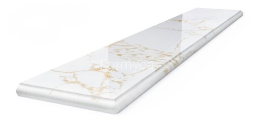 Calacatta Gold Arte nar. zaokrąglone 3 cm.jpg